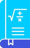 Maths Book Vector Icon