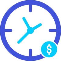 Time Is Money Vector Icon