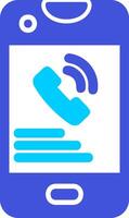 Phone Call Vector Icon