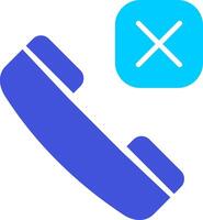 Call Rejected Vector Icon