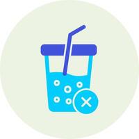 No Soft Drink Vector Icon