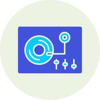 Turntable Vector Icon