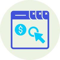 Pay Per Click Vector Icon