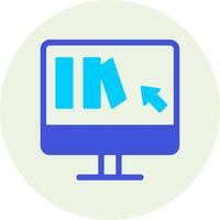 Online Book purchase Vector Icon