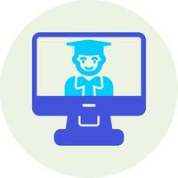 Online Learning Vector Icon