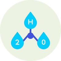 H2o Vector Icon