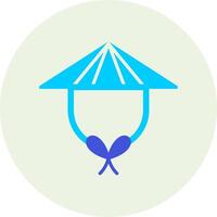 Chinese Hat Vector Icon