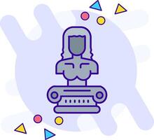 Sculputure freestyle Icon vector