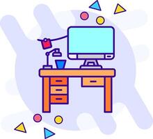 Workspace freestyle Icon vector
