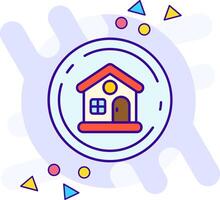 Home freestyle Icon vector