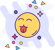 Cute freestyle Icon vector