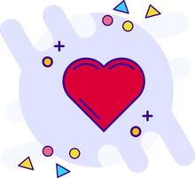 Hearts freestyle Icon vector