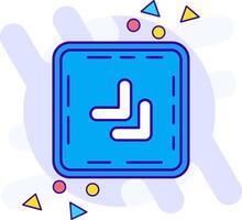 Chevron freestyle Icon vector