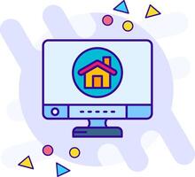 Home freestyle Icon vector