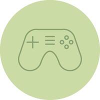 Console Line Circle Multicolor Icon vector