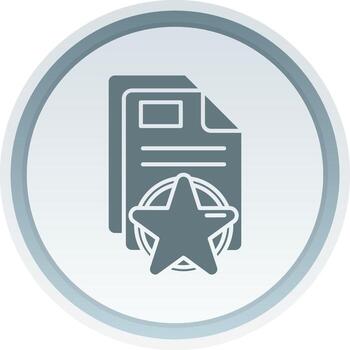 Mark Solid button Icon vector