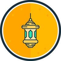 Lantern filled verse Icon vector