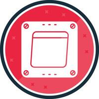 Swtich Glyph verse Icon vector