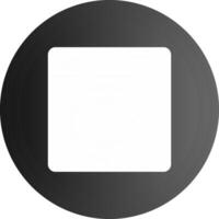 Return of investment Solid black Icon vector