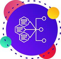 Index Abstrat BG Icon vector