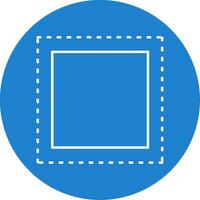 Marquee Line Circle color Icon vector