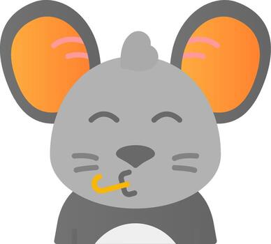 felicidades plano degradado icono vector