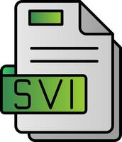 Svi Filled Gradient Icon vector