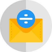 Divide Flat Scale Icon vector