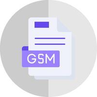 Gsm Flat Scale Icon vector