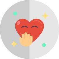 Blush Flat Scale Icon vector