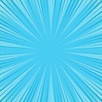 retro comic book starburst background vector