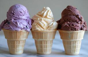 AI generated how to make an ice cream waffle cone a guide to making frozen treat blogul eo l photo