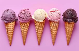 AI generated how to make an ice cream waffle cone a guide to making frozen treat blogul eo l photo