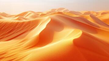 AI generated Beautiful abstract background suitable for photo wallpaper with the image of an endless desert