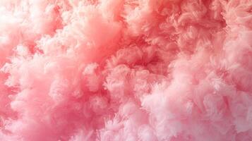 AI generated Abstract fluffy background in orange peach color photo
