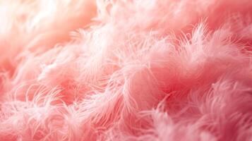 AI generated Abstract fluffy background in orange peach color photo