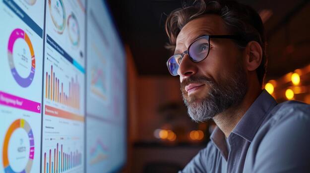 AI generated Using the Chart Scheduling Interface, a Project Manager can check the company's progress towards milestones photo