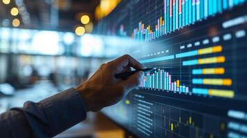 AI generated Using the Chart Scheduling Interface, a Project Manager can check the company's progress towards milestones photo