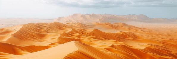 AI generated Beautiful photo of the desert for background