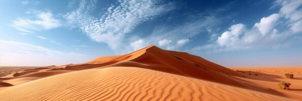 ai generado hermosa foto de el Desierto para antecedentes