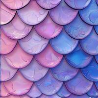 AI generated Beautiful background from mermaid scales photo