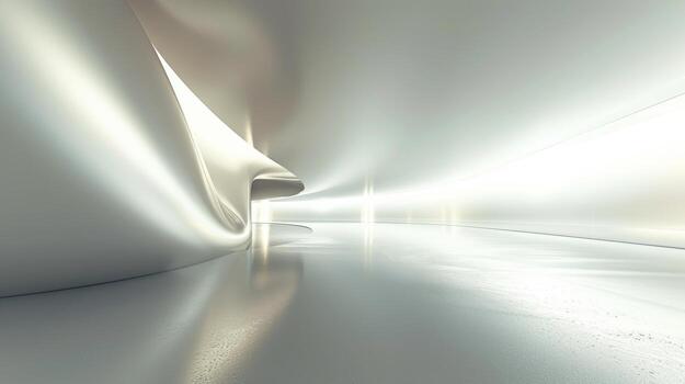 ai generado techno elegancia es encarnado en el pulcro líneas y sutil gradientes foto