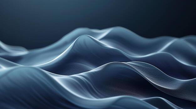 AI generated Minimalist backdrop with fluid lines, representing the dynamic movement of money and investments photo