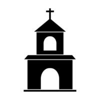 Christian Church vector icon religion concept for graphic design, logo, web site, social media, mobile app, ui illustration