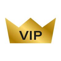 vector de icono vip para diseño gráfico, logotipo, sitio web, medios sociales, aplicación móvil, ui