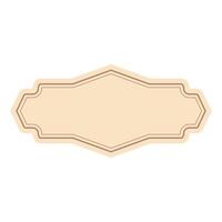 Classic Badge Label Frame vector