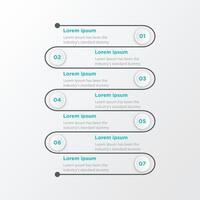 Infographic 4 steps with icon template vector design