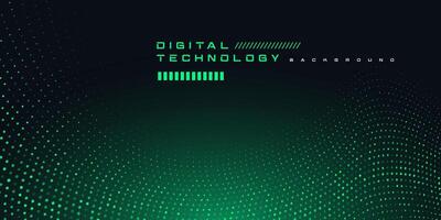 Technology digital futuristic internet network connection black green background, blue abstract cyber information communication, Ai big data science, innovation future tech line illustration vector 3d