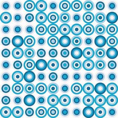 Abstract geometric Bauhaus pattern design. Vector circle, triangle and square lines color art design. Colorful Bauhaus background pattern.