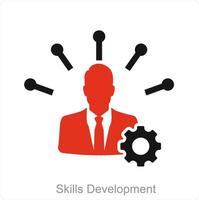 Skills Development and abilities icon concept vector